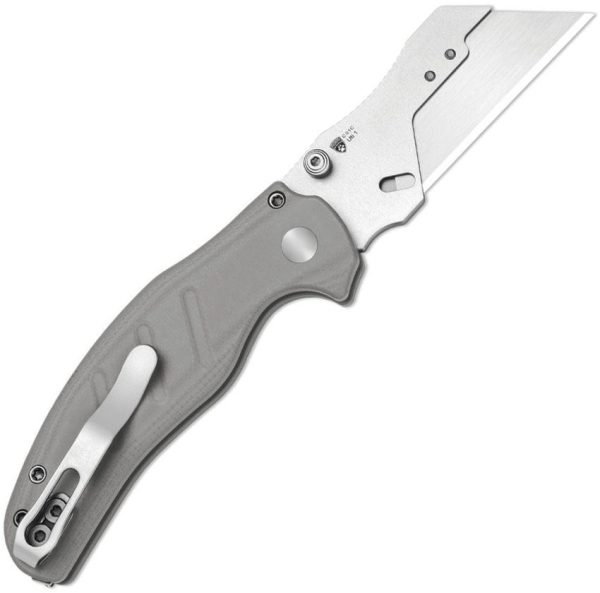 Kizer Cutlery C01C Uti 1 Button Lock Gray G10