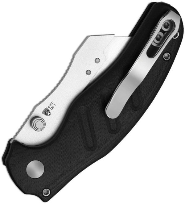 Kizer Cutlery C01C Uti 1 Button Lock Black G10