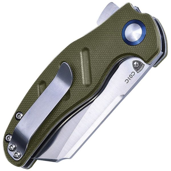 Kizer Cutlery Mini C01C Wharncliffe Linerlock Green
