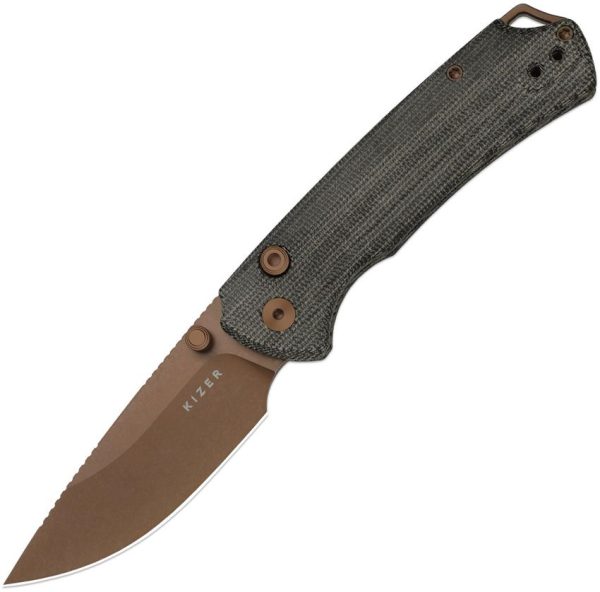 Kizer Cutlery T1 BD Nitro V Button Lock Black PVD