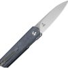 Kizer Feist Linerlock Denim Micarta Folding Knife