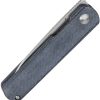 Kizer Feist Linerlock Denim Micarta Folding Knife