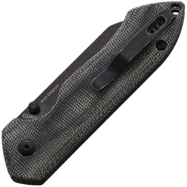Kizer Guru Linerlock Black Micarta 154CM