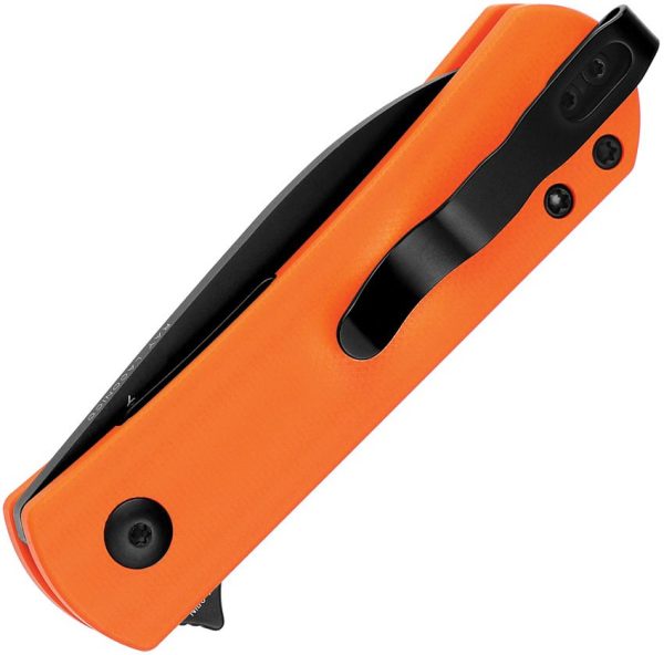 Kizer Yorkie Linerlock Orange G10 Nitro V