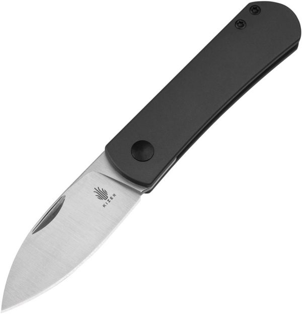 Kizer Yorkie Slip Joint Dark Gray Aluminum
