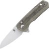Kizer Lieb M Linerlock Green Micarta 154CM