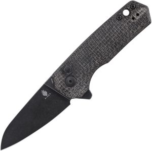 Kizer Lieb M Linerlock Black Micarta 154CM