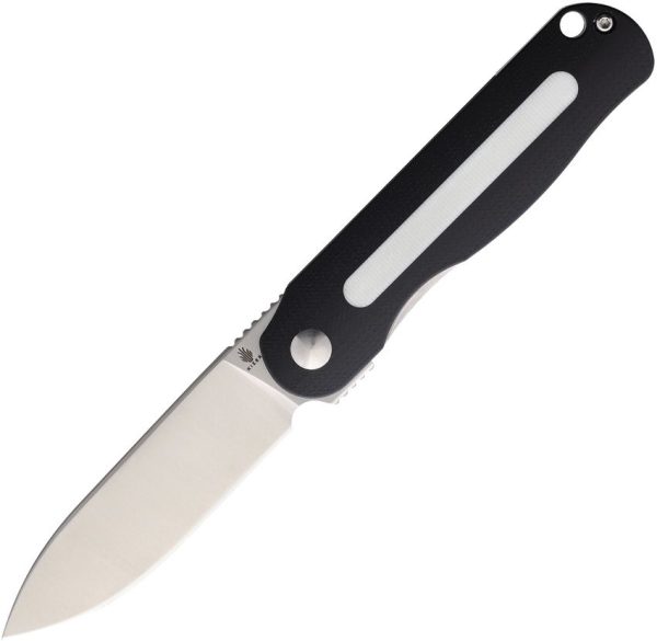 Kizer Cutlery Latt Vind Linerlock Black G10