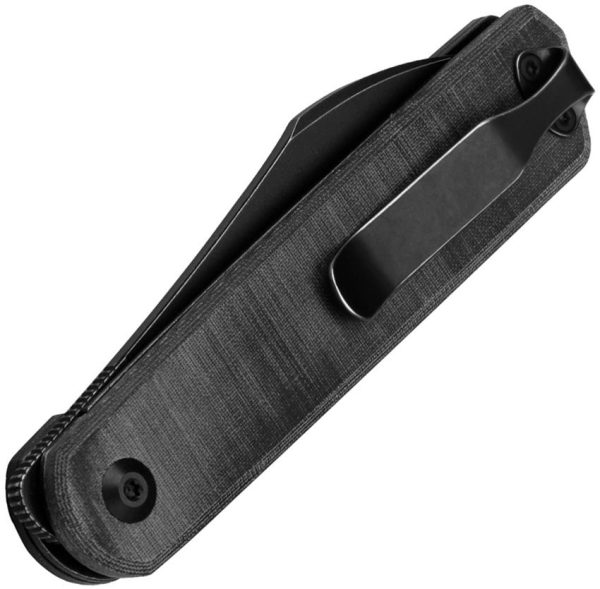Kizer Cutlery Klipper Linerlock Black Micarta