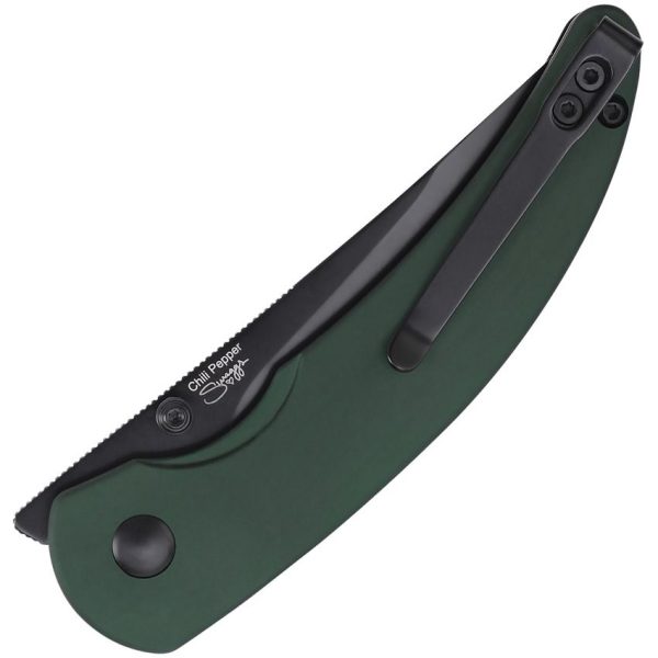 Kizer Cutlery Chili Pepper Button Lock CPM-3V