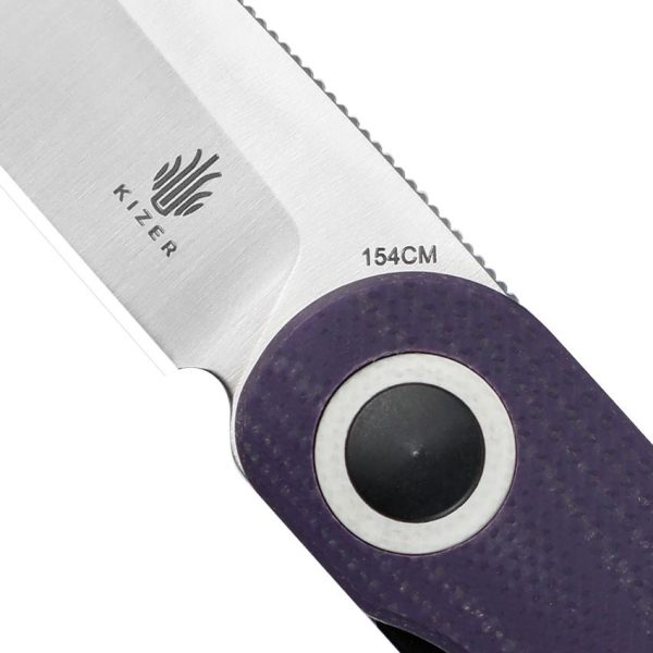 Kizer Cutlery Squidward Linerlock Purple G10