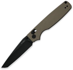 Kizer Original 2 Green Aluminum Tanto Folding Knife