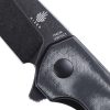 Kizer LP Linerlock Black Canvas Micarta 154CM
