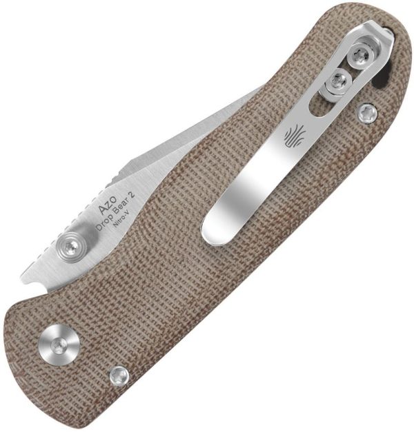 Kizer Drop Bear 2 Button Lock Natural Canvas Nitro V