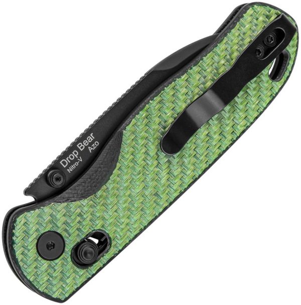 Kizer Drop Bear Clutch Lock - Magic Green Carbon Fiber