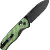 Kizer Drop Bear Clutch Lock - Magic Green Carbon Fiber