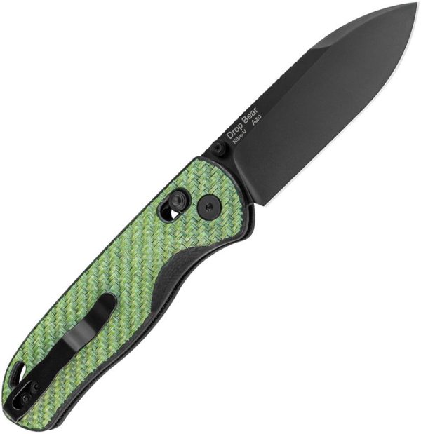 Kizer Drop Bear Clutch Lock - Magic Green Carbon Fiber
