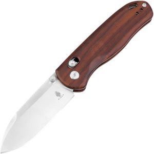 Kizer Drop Bear Clutch Lock - Rosewood Handle