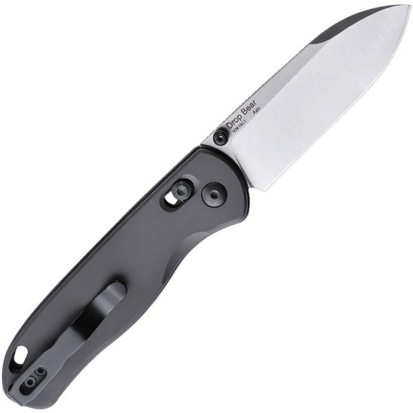 Kizer Drop Bear Axis Lock - Gray Aluminum