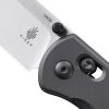 Kizer Drop Bear Axis Lock - Gray Aluminum