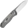 Kizer Drop Bear Axis Lock Gray Micarta 154CM