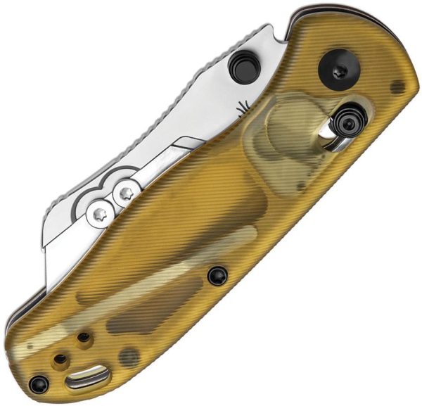 Kizer Drop Bear Utility Clutch Amber PEI Handle
