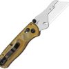 Kizer Drop Bear Utility Clutch Amber PEI Handle