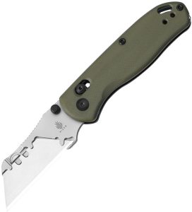 Kizer Drop Bear Utility Clutch OD Green G10 Handle