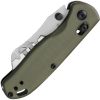 Kizer Drop Bear Utility Clutch OD Green G10 Handle
