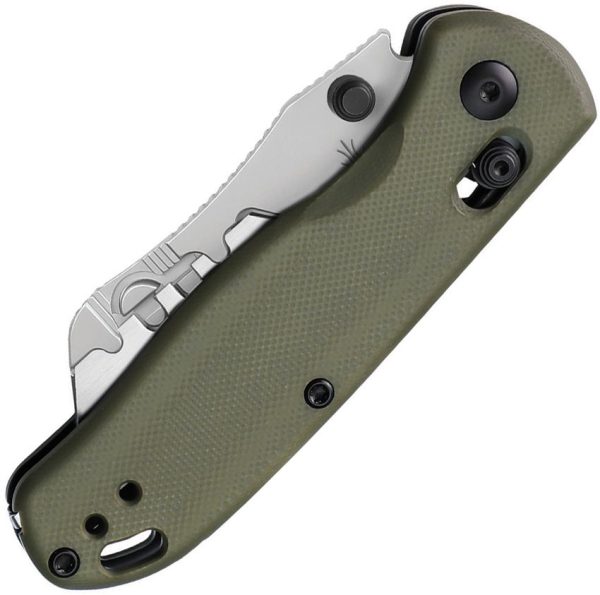 Kizer Drop Bear Utility Clutch OD Green G10 Handle