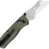 Kizer Drop Bear Utility Clutch OD Green G10 Handle
