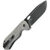 Kizer Bugai Linerlock Black Micarta CPM-3V