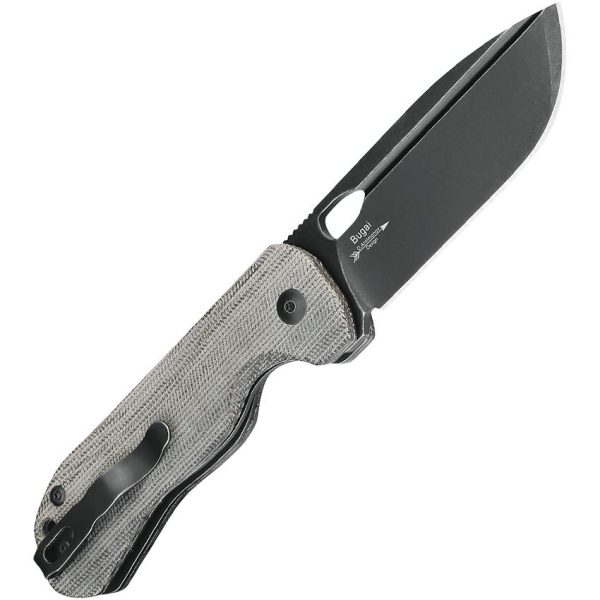 Kizer Bugai Linerlock Black Micarta CPM-3V