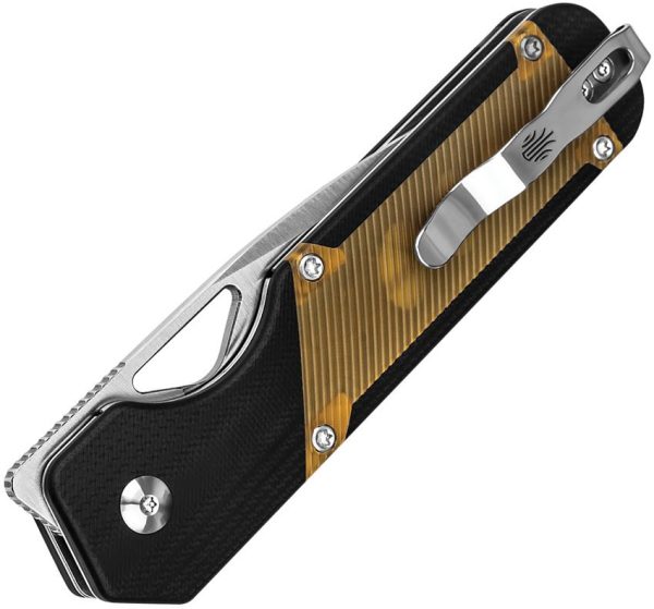 Kizer Cutlery Militaw Framelock Black G10 PEI