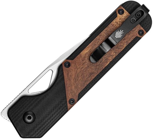 Kizer Cutlery Militaw Framelock Mikuruti Inlay