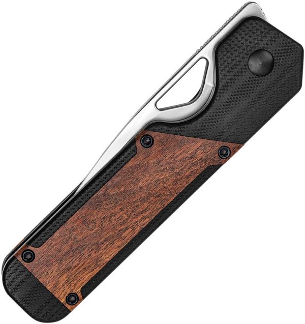 Kizer Cutlery Militaw Framelock Mikuruti Inlay