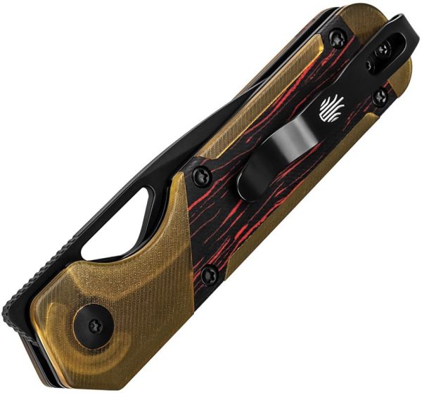 Kizer Cutlery Mini Militaw Framelock PEI Handle