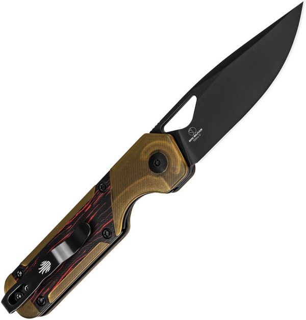 Kizer Cutlery Mini Militaw Framelock PEI Handle