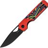 Kizer Cutlery Mini Militaw Framelock Red G10