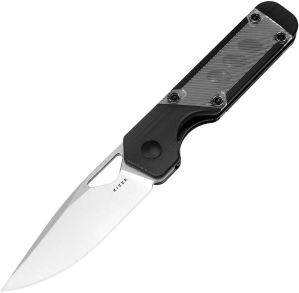Kizer Mini Militaw Framelock Black G10 Nitro V