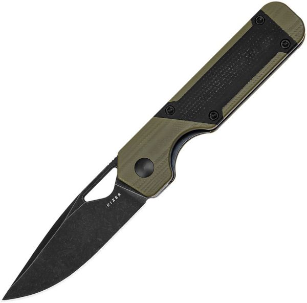 Kizer Mini Militaw Framelock Green G10 Nitro V