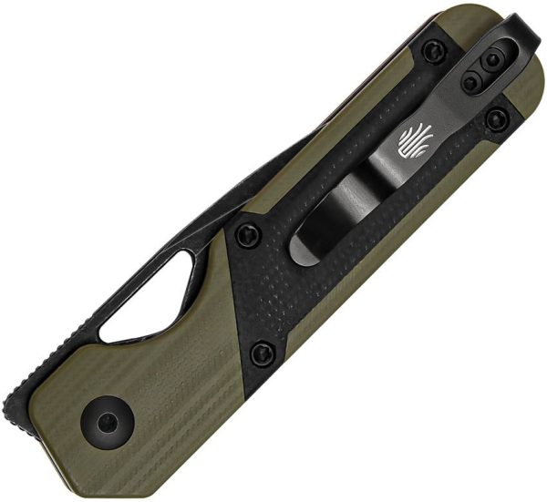 Kizer Mini Militaw Framelock Green G10 Nitro V