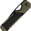 Kizer Mini Militaw Framelock Green G10 Nitro V