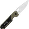 Kizer Mini Militaw Framelock Green G10
