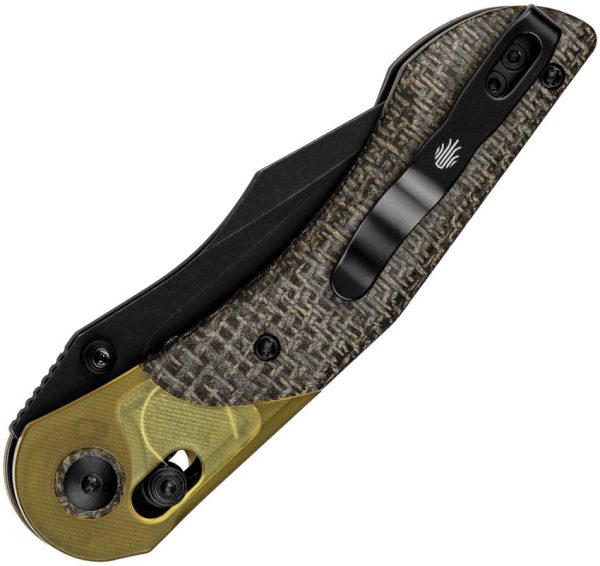 Kizer Mini Mystic Clutch Lock Micarta PEI