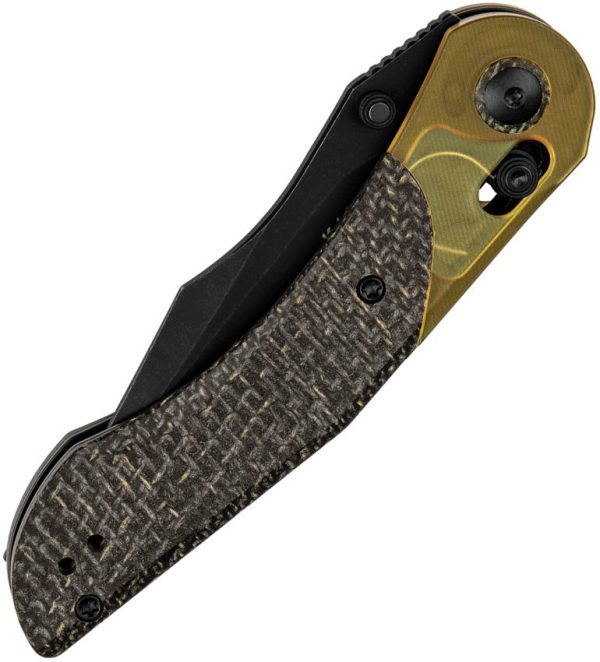 Kizer Mini Mystic Clutch Lock Micarta PEI