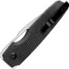 Kizer Cutlery Dogfish Button Lock - Black Micarta