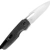 Kizer Cutlery Dogfish Button Lock - Black Micarta