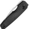 Kizer Cutlery Dogfish Button Lock - Black Micarta
