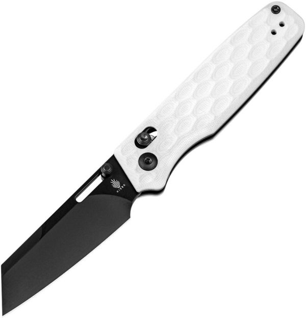 Kizer Cutlery Task Clutch Lock - White G10